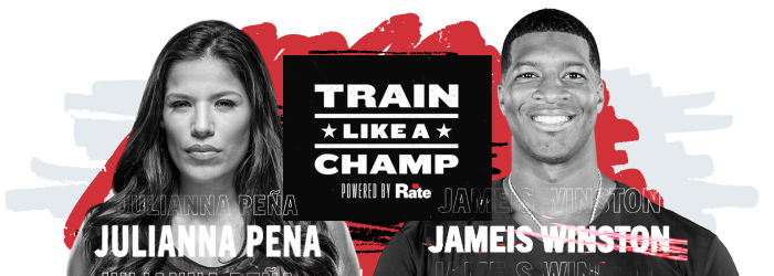 Image of Julianna Pena and Jameis Winston