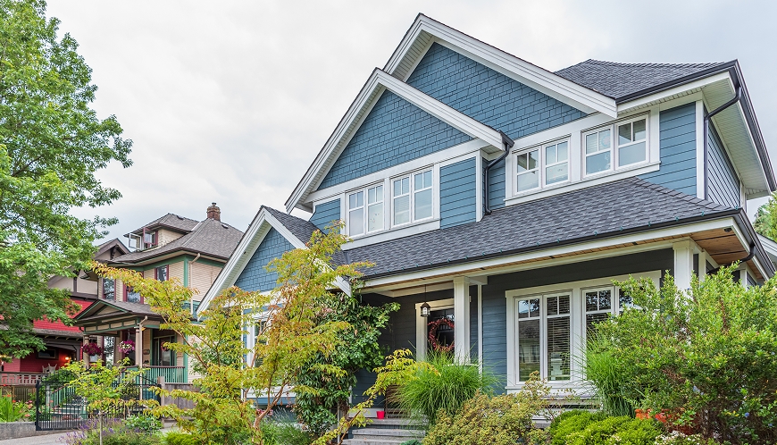 Two story house - What did existing home sales look like in August?