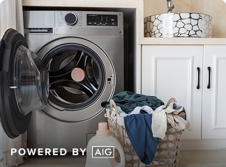washing machine and laundry room
