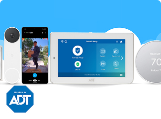 ADT home security monitor