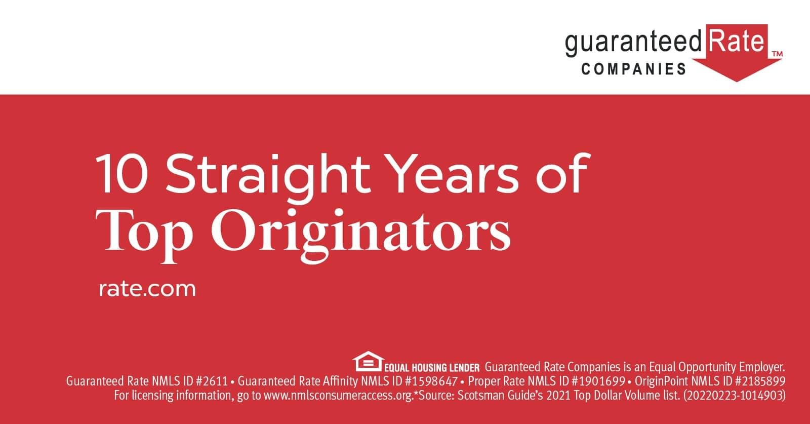 Rate Companies Leads Scotsman Guide Rankings for Tenth Straight Year--inline-img-1