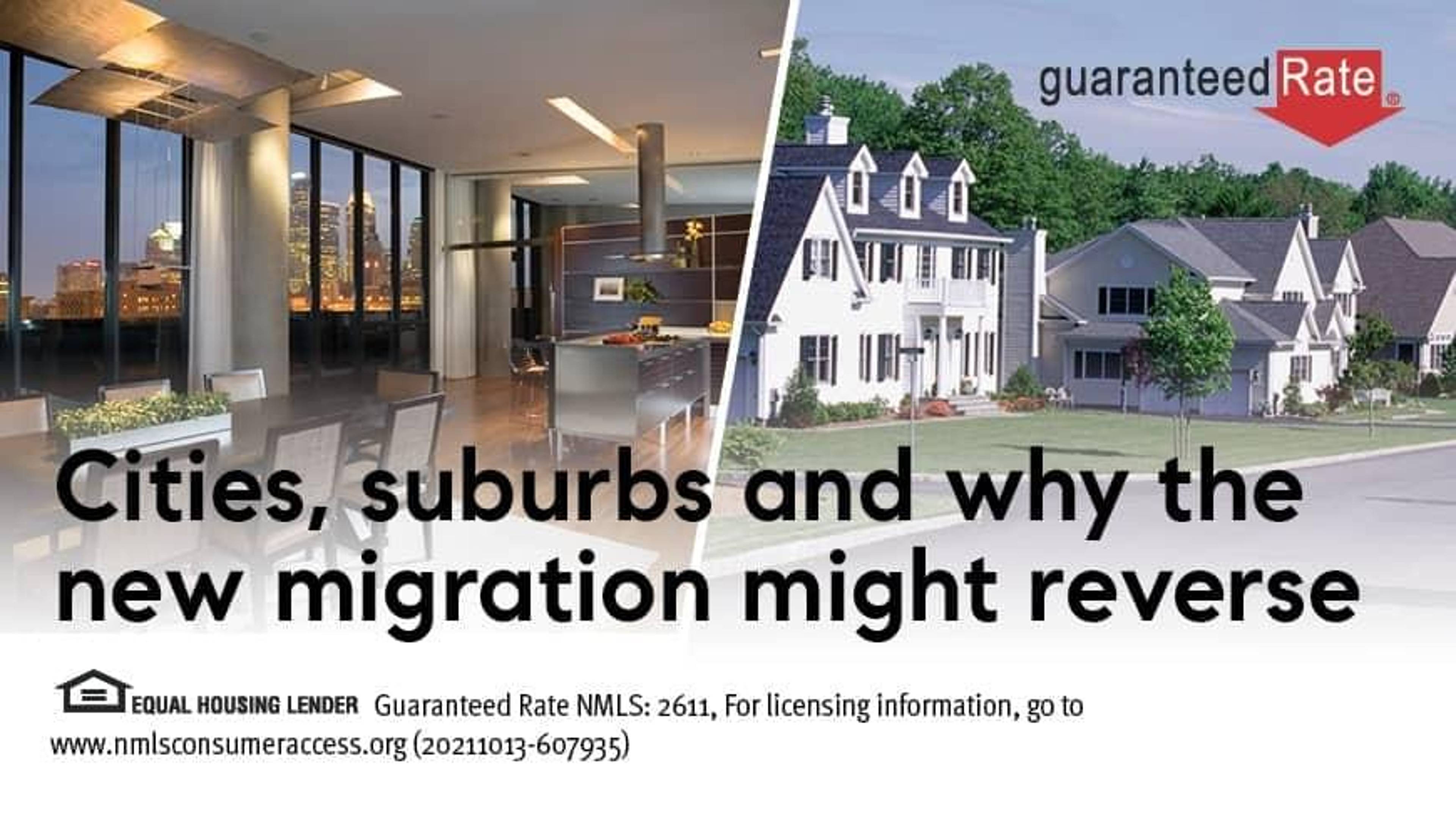 Revenge of the suburbs or return to the city?