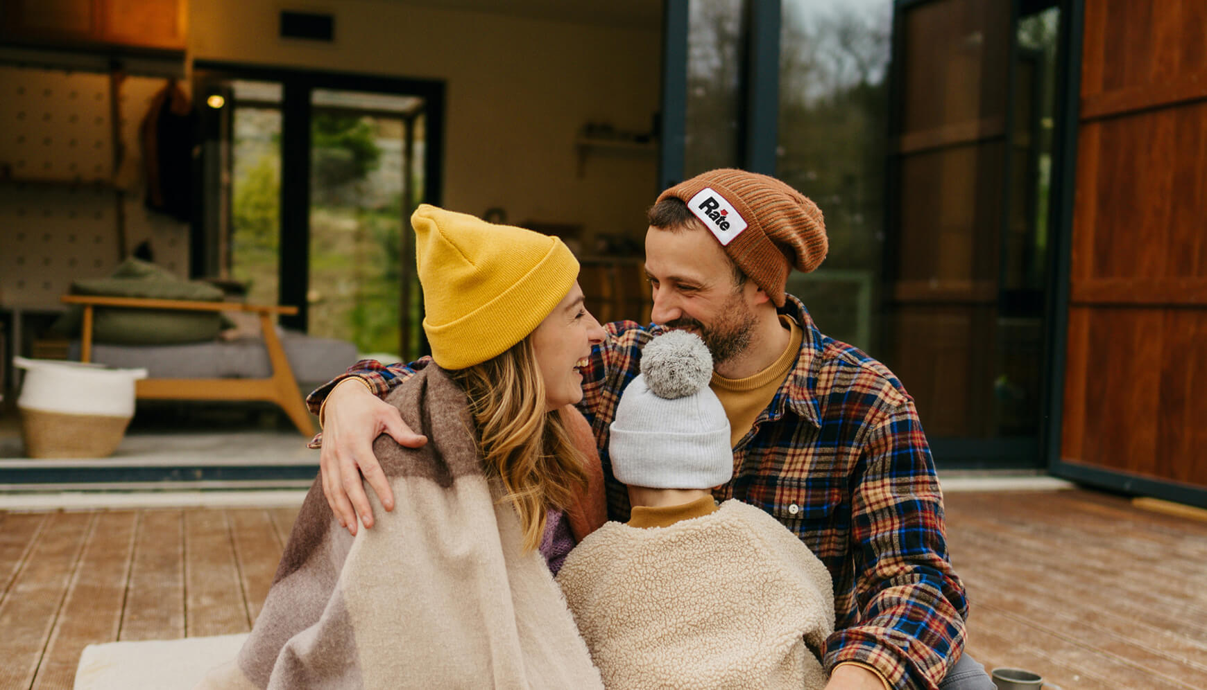 Hero Image - Man with wife and child.