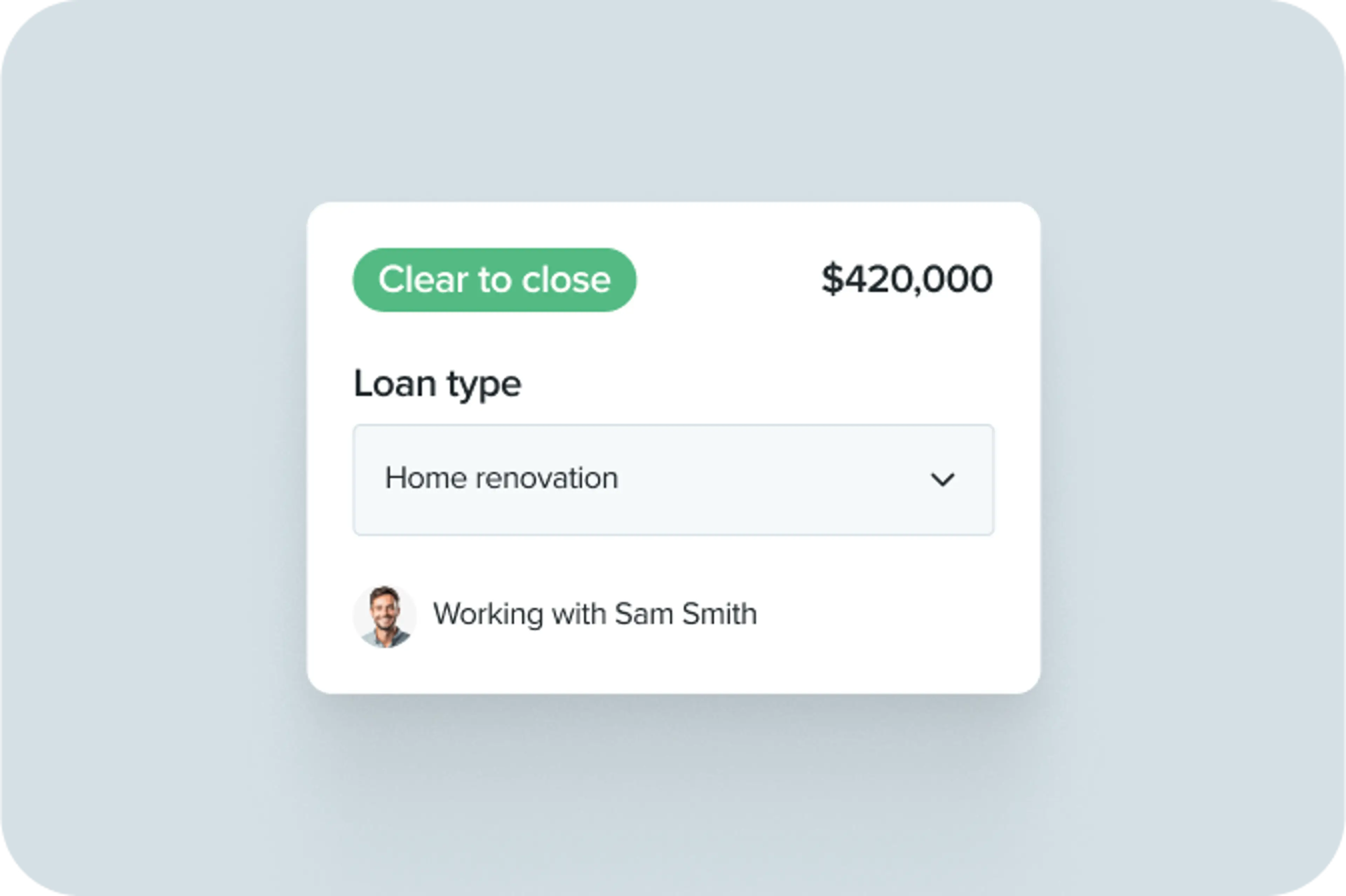 Renovation loan type