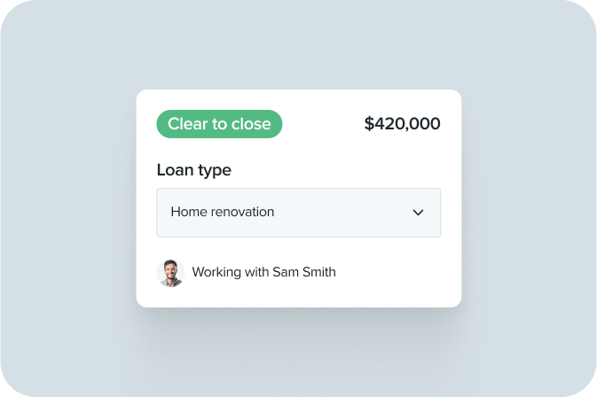 Renovation loan type