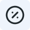 Tax-deductible icon