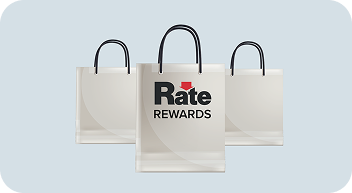 Rate rewards Shopping bags