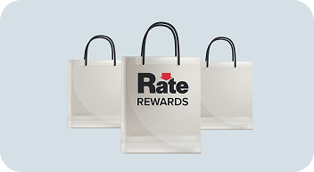 Rate rewards Shopping bags