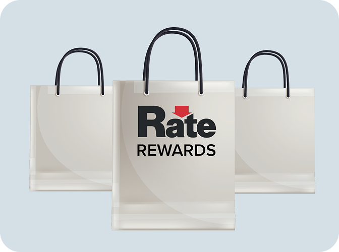Rate shopping bags