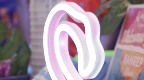 Flamingo statue