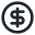 Dollar coin - Icon