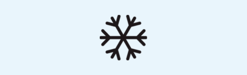 Winter mode warning light on a car dashboard