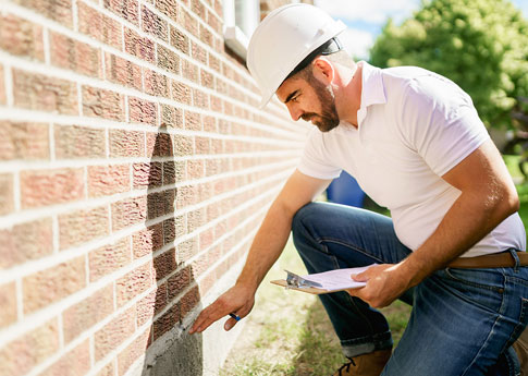 485-Inspection-d-une-maison-Inspecteur-batiment-verifie-mur-de-briques.jpg