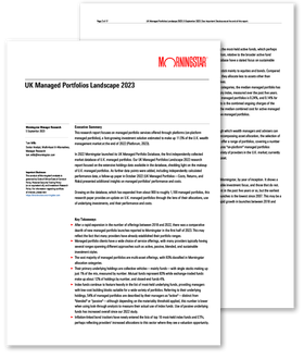 UK Managed Portfolios Landscape 2023