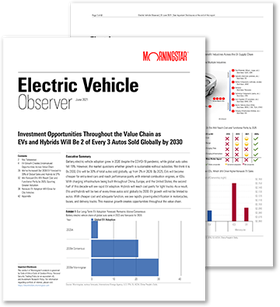 Morningstar's Electric Vehicle Observer