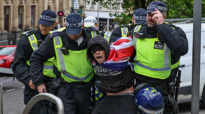 UK Police Protests Riots Main 2024