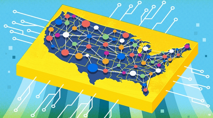 US Tech Map