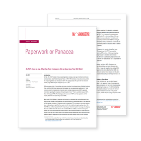 Paperwork or Panacea: As PEPs Come of Age, What Can Their Forebearers Tell Us About How They Will Work?