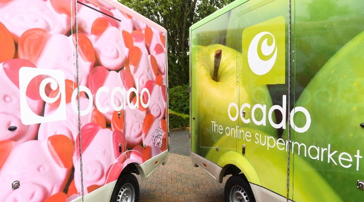 Ocado UK Main Vans
