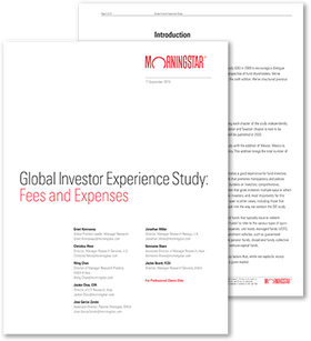 Global Investor Experience: Download the Fees and Expenses Report