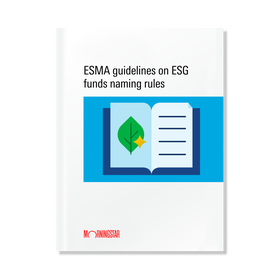 ESMA's Guidelines on ESG Fund Names