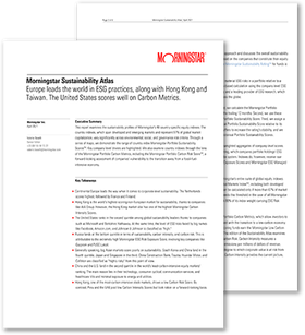 Morningstar Sustainability Atlas