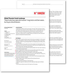 Explore the Global Thematic Funds Landscape