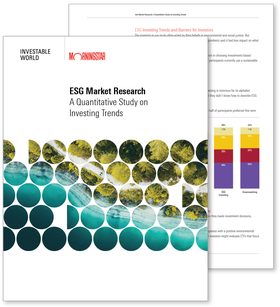 ESG Market Research: A Quantitative Study on Investing Trends&nbsp;