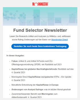 Fund Selector Newsletter
