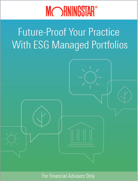 Future-Proof Your Practice With ESG Portfolios