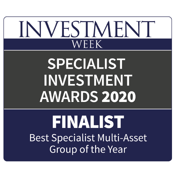 Investment Week - Specialist Investment Awards 2020 - Finalist - Best Multi-Asset Group fo the Year