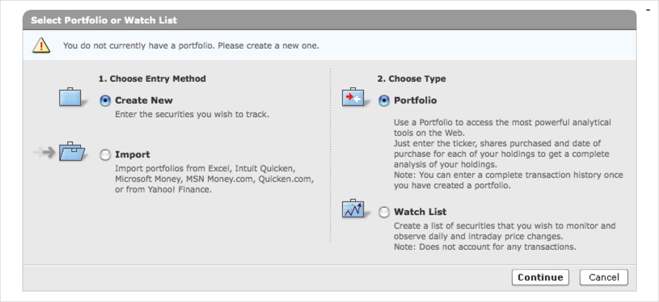 Tracking Your Portfolio On Yahoo! Finance