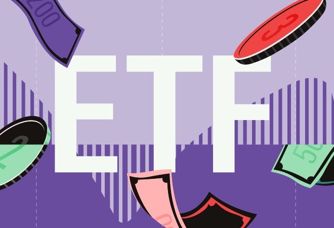 abstract image with the letters 'ETF'