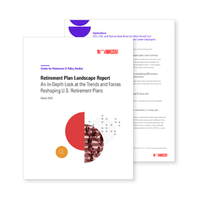 Retirement Plan Landscape Report