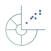icon representing company data and mapping