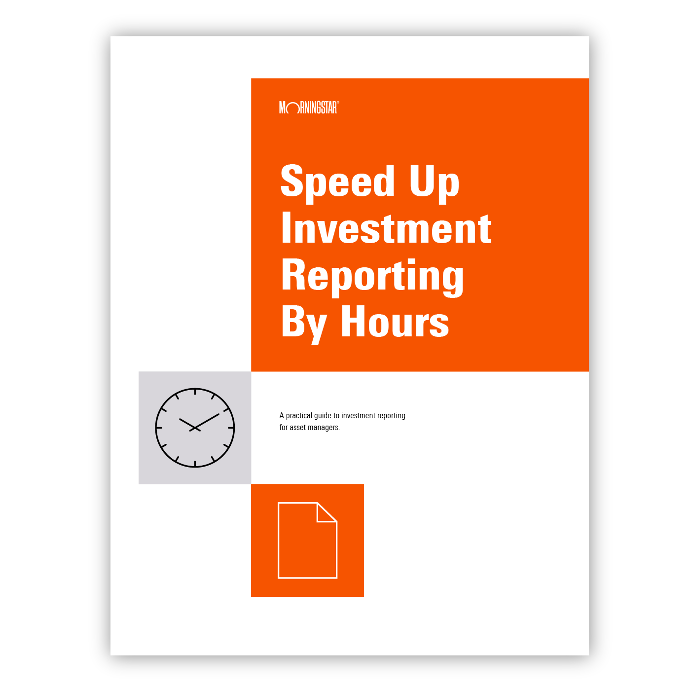 Speed Up Investment Reporting by Hours Morningstar