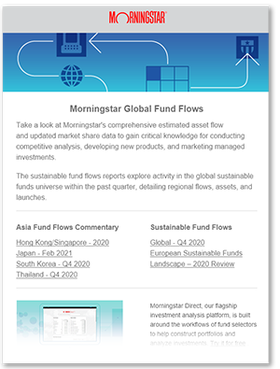 Morningstar Global Fund Flows Newsletter