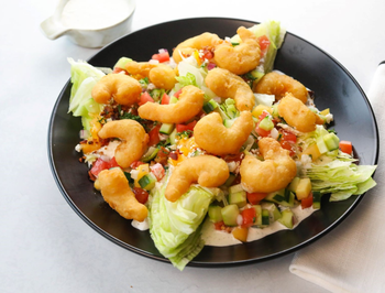 Yuengling Shrimp Wedge Salad