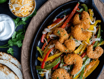 BUFFALO SHRIMP FAJITAS