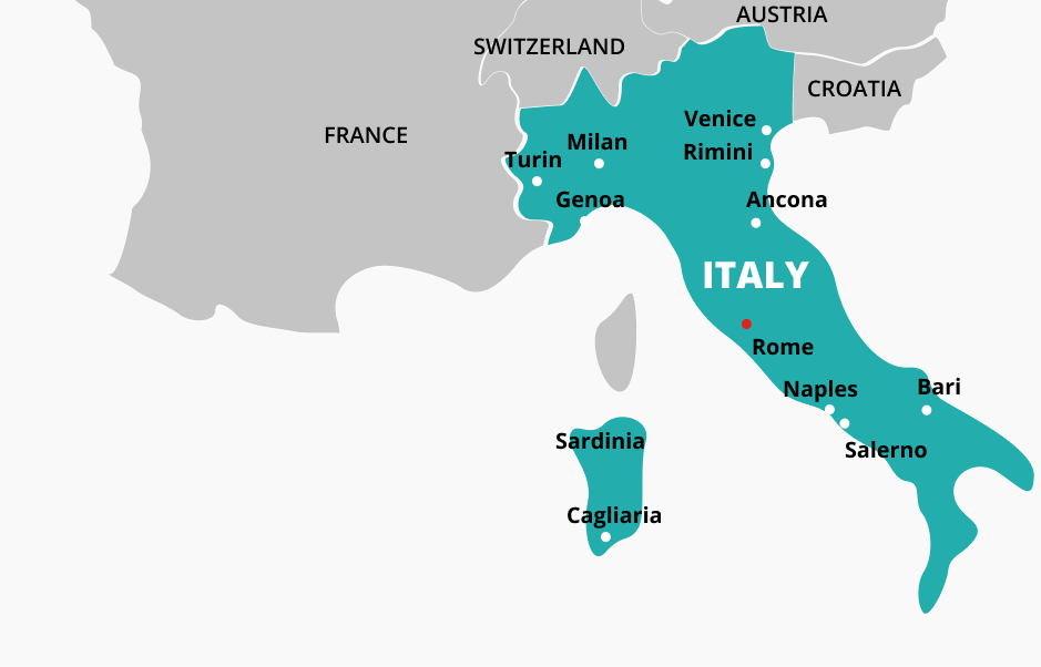 How to call Italy from the US