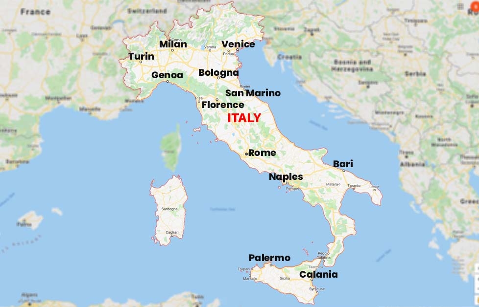 How to call Italy from the US