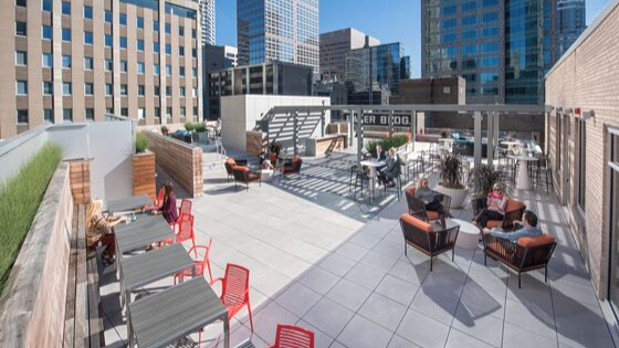 Our new Minneapolis office rooftop