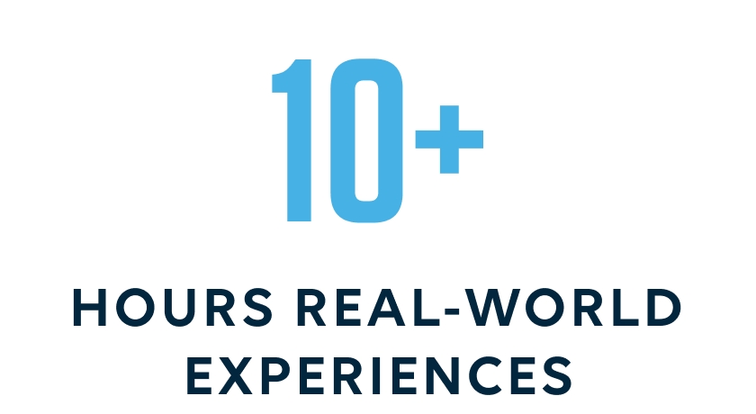 10 hours real world experiences