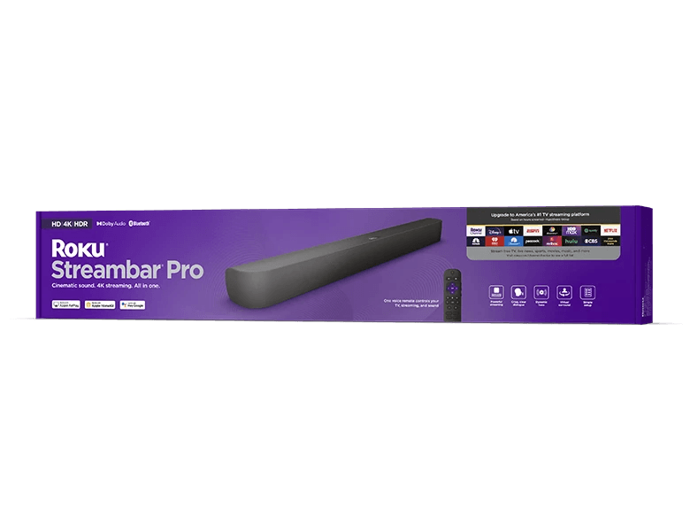 Roku® Streambar® Pro retail box