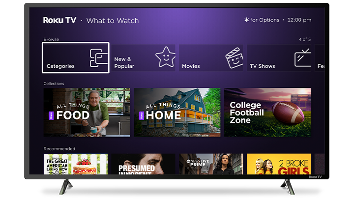 What to Watch experience on Roku OS