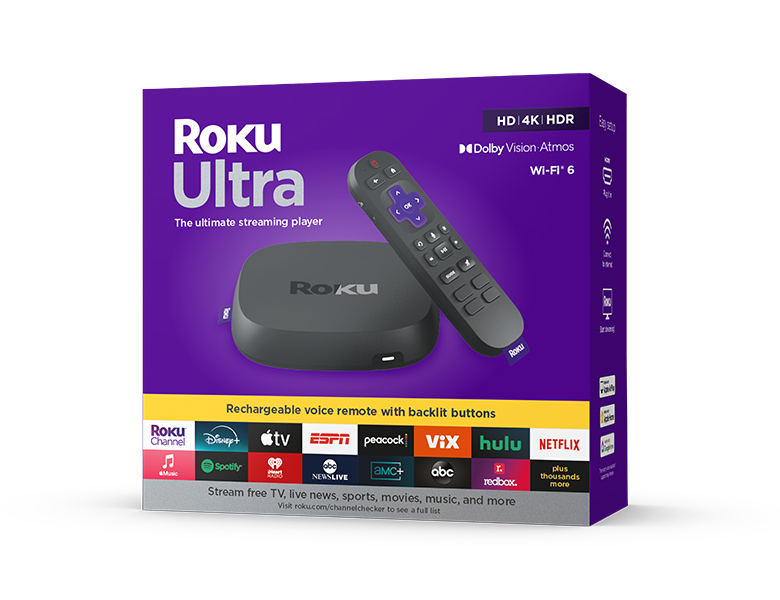 Roku Ultra retail box