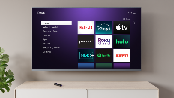 Roku TV with Home Screen UI