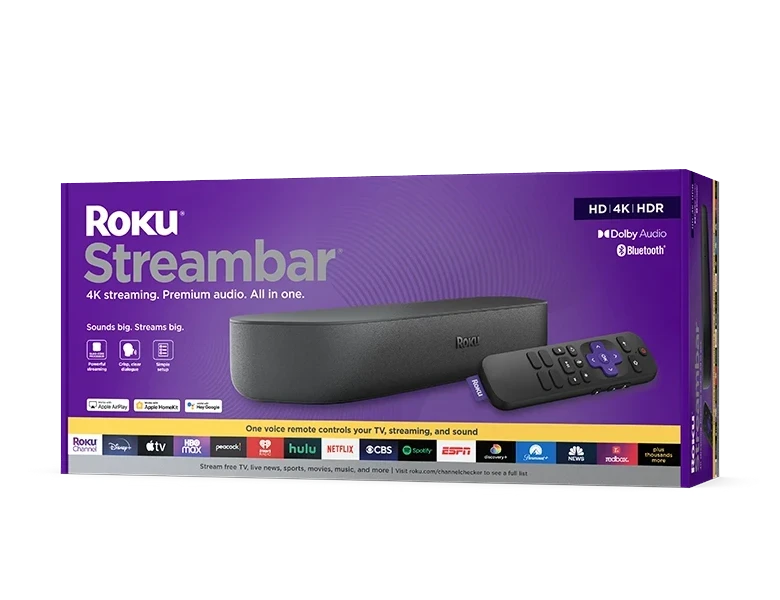 Look before you buy: Roku Streambar packaging