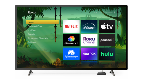 Roku TV Home Screen UI