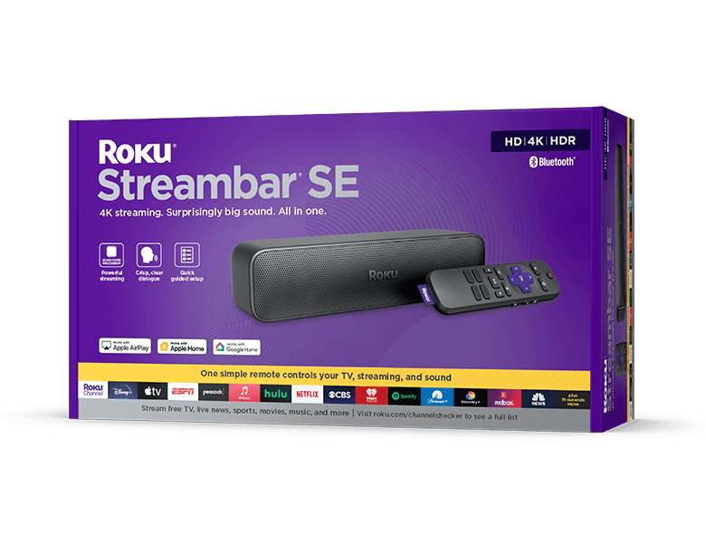 Roku Streambar SE retail box